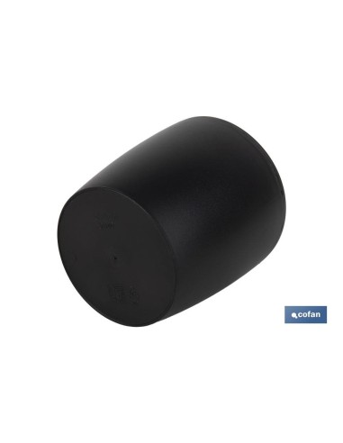 MACETA CAMELIA DE COLOR NEGRO 25 X 23,6 CM venta unitaria
