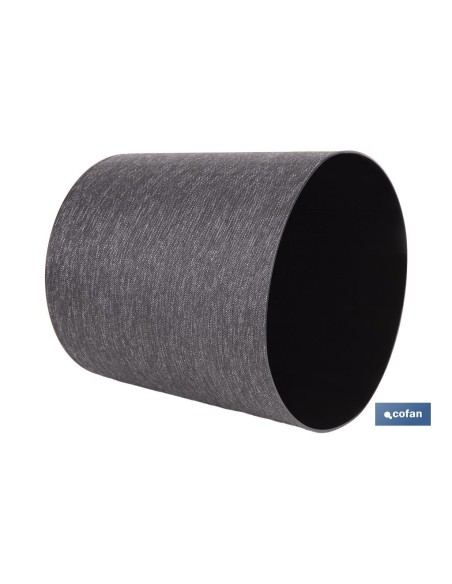 MACETA O MACETERO GAMA TEXTIL COLOR NEGRO PP Ø 254 X 269 MM 10,5 L