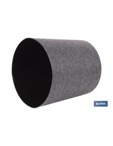MACETA O MACETERO GAMA TEXTIL COLOR NEGRO PP Ø 254 X 269 MM 10,5 L