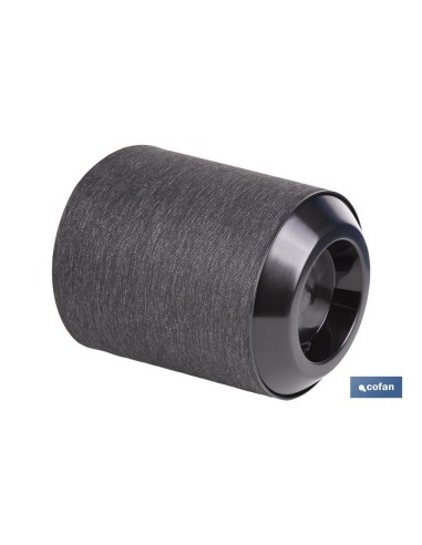 MACETA O MACETERO GAMA TEXTIL COLOR NEGRO PP Ø 254 X 269 MM 10,5 L