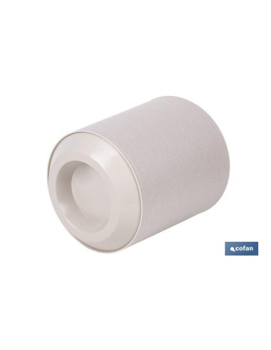 MACETA O MACETERO GAMA TEXTIL COLOR BEIGE PP Ø 254 X 269 MM 10,5 L