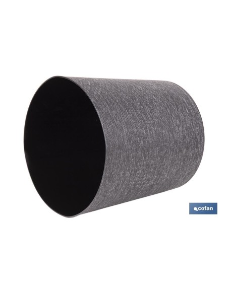 MACETA O MACETERO GAMA TEXTIL COLOR NEGRO PP Ø 285 X 316 MM 16 L venta unitaria