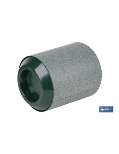 MACETA O MACETERO GAMA TEXTIL COLOR VERDE PP Ø 285 X 316 MM 16 L