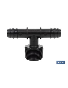 CONEXIÓN EN T R.MACHO Ø16MM-3/4 Venta unitaria 2