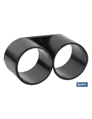 TAPON DOBLE ANILLO PE Ø16MM