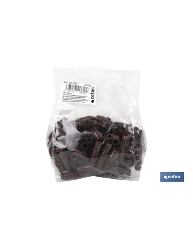 CONEXIÓN CTR Ø16MM (MARRÓN-MAX SEGUR.) Venta unitaria