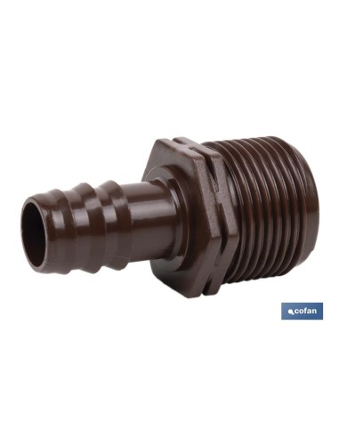 ENLACE MIXTO Ø16MM-1/2 (MARRÓN-MAX SEGUR.) Venta unitaria