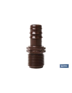 ENLACE MIXTO Ø16MM-3/4 (MARRÓN-MAX SEGUR.) Venta unitaria