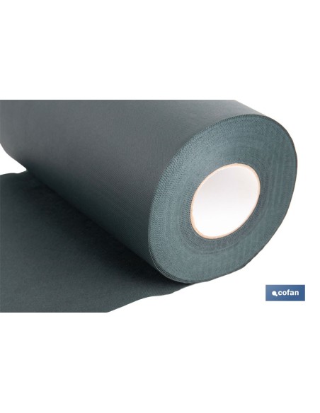 CINTA DE UNIÓN PARA CÉSPED ARTIFICIAL SIN ADHESIVO 30 CM X 50 M VERDE