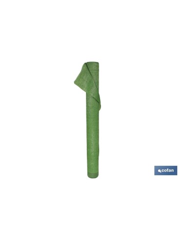 MALLA SOMBREO VERDE CLARO 80% / 90 Grs - 2 x 50 Mts