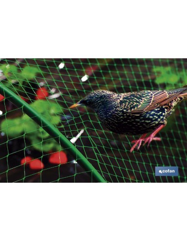 MALLA ANTIPAJAROS 4x12m 7g/m2