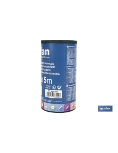 CINTA DE UNIÓN PARA CÉSPED ARTIFICIAL UNA CARA 15 CM X 5 M VERDE 2
