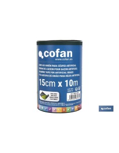 CINTA DE UNIÓN PARA CÉSPED ARTIFICIAL UNA CARA 15 CM X 10 M VERDE