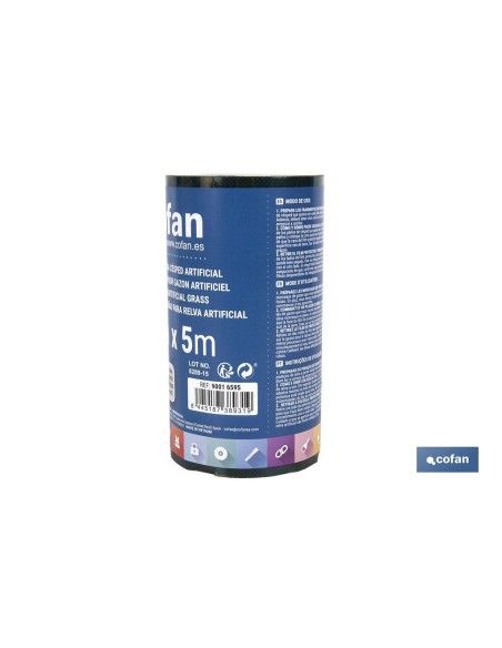 CINTA DE UNIÓN PARA CÉSPED ARTIFICIAL DOBLE CARA 15 CM X 5 M VERDE