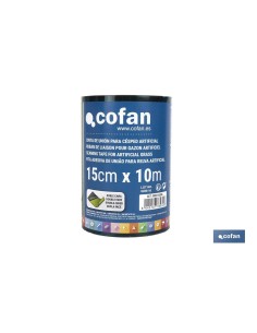 CINTA DE UNIÓN PARA CÉSPED ARTIFICIAL DOBLE CARA 15 CM X 10 M VERDE