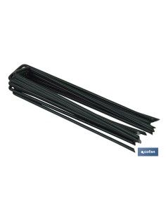 PACK 10 GRAPAS EN U 15 CM PARA CÉSPED ARTIFICIAL 2