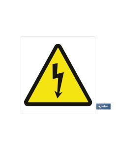 SEÑAL ADHESIVA 210X210 MM.