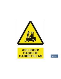 SEÑAL POLIESTIRENO 297X210 MM.