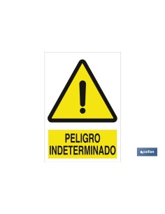 SEÑAL POLIESTIRENO 210X148 MM.
