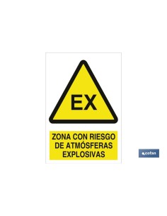 SEÑAL POLIESTIRENO 210X148MM.