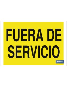 SEÑAL POLIESTIRENO 297X210MM.
