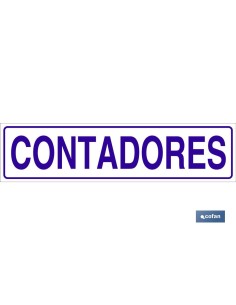SEÑAL GLASSPACK ADHESIVA 250X62MM.
