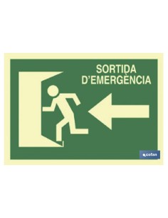 SEÑAL LUMINISCENTE 297X210MM.