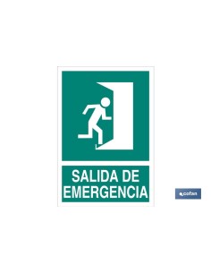 SEÑAL LUMINISCENTE 297X210MM.