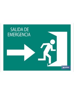 SEÑAL LUMINISCENTE 297X210MM.