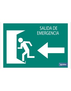 SEÑAL LUMINISCENTE 420X297MM.