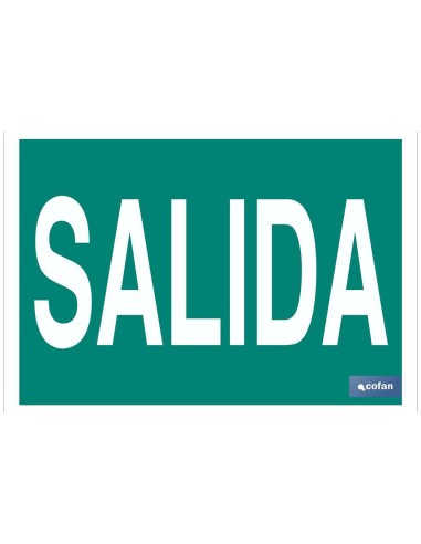 SEÑAL LUMINISCENTE 148X105MM.