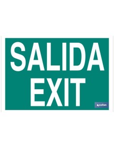 SEÑAL LUMINISCENTE 420X297MM.