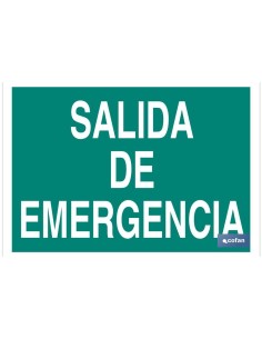 SEÑAL LUMINISCENTE 297X210MM.