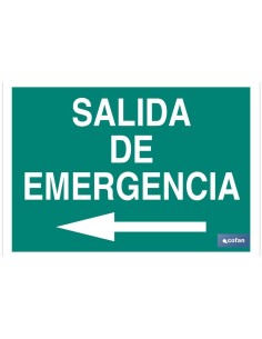 SEÑAL LUMINISCENTE 297X210MM.