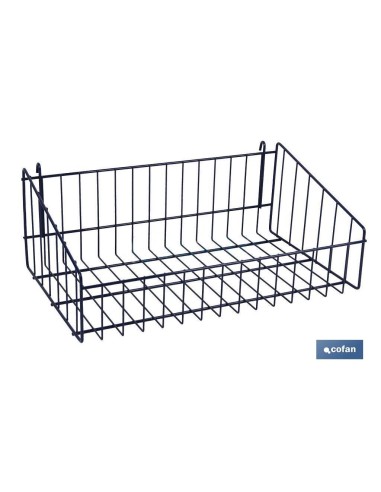CESTA PARA EXPOSITOR GRANDE AZUL