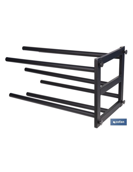 EXPOSITOR VERTICAL PARA HULES 7 ROLLOS