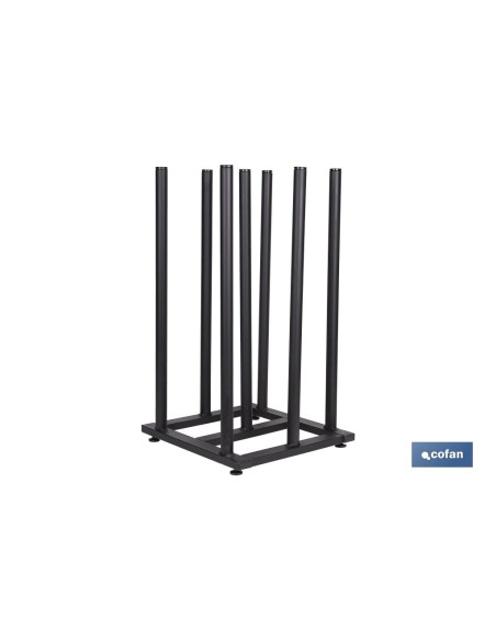 EXPOSITOR VERTICAL PARA HULES 7 ROLLOS