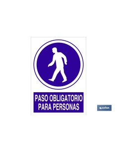 SEÑAL POLIESTIRENO 297X210MM.