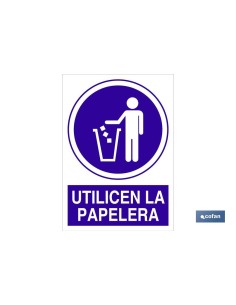 SEÑAL POLIESTIRENO 420X297MM.