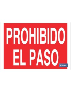 SEÑAL POLIESTIRENO 420X297MM