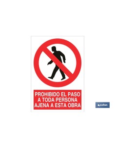 SEÑAL POLIESTIRENO 420X297 MM.