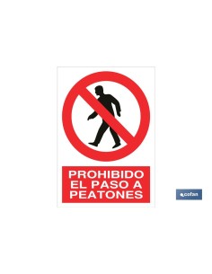 SEÑAL POLIESTIRENO 210X148MM