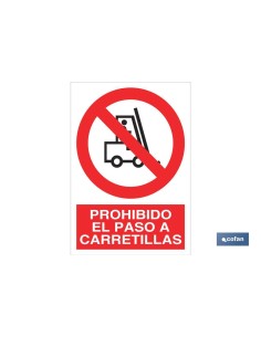 SEÑAL POLIESTIRENO 297X210 MM.
