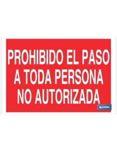 SEÑAL POLIESTIRENO 420X297MM