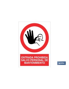 SEÑAL POLIESTIRENO 210X148MM