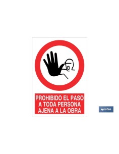 SEÑAL POLIESTIRENO 420X297MM.