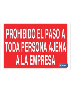 SEÑAL POLIESTIRENO 420X297MM