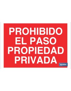 SEÑAL POLIESTIRENO 420X297MM