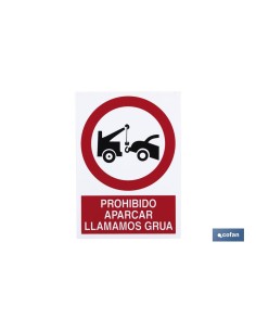 SEÑAL POLIESTIRENO 210X148MM