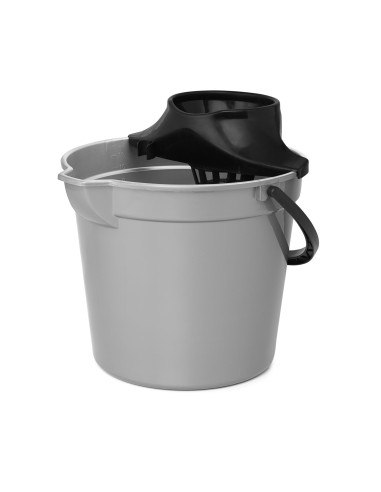 CUBO CON ESCURRIDOR 12 L